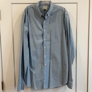 J Crew Blue Button Down